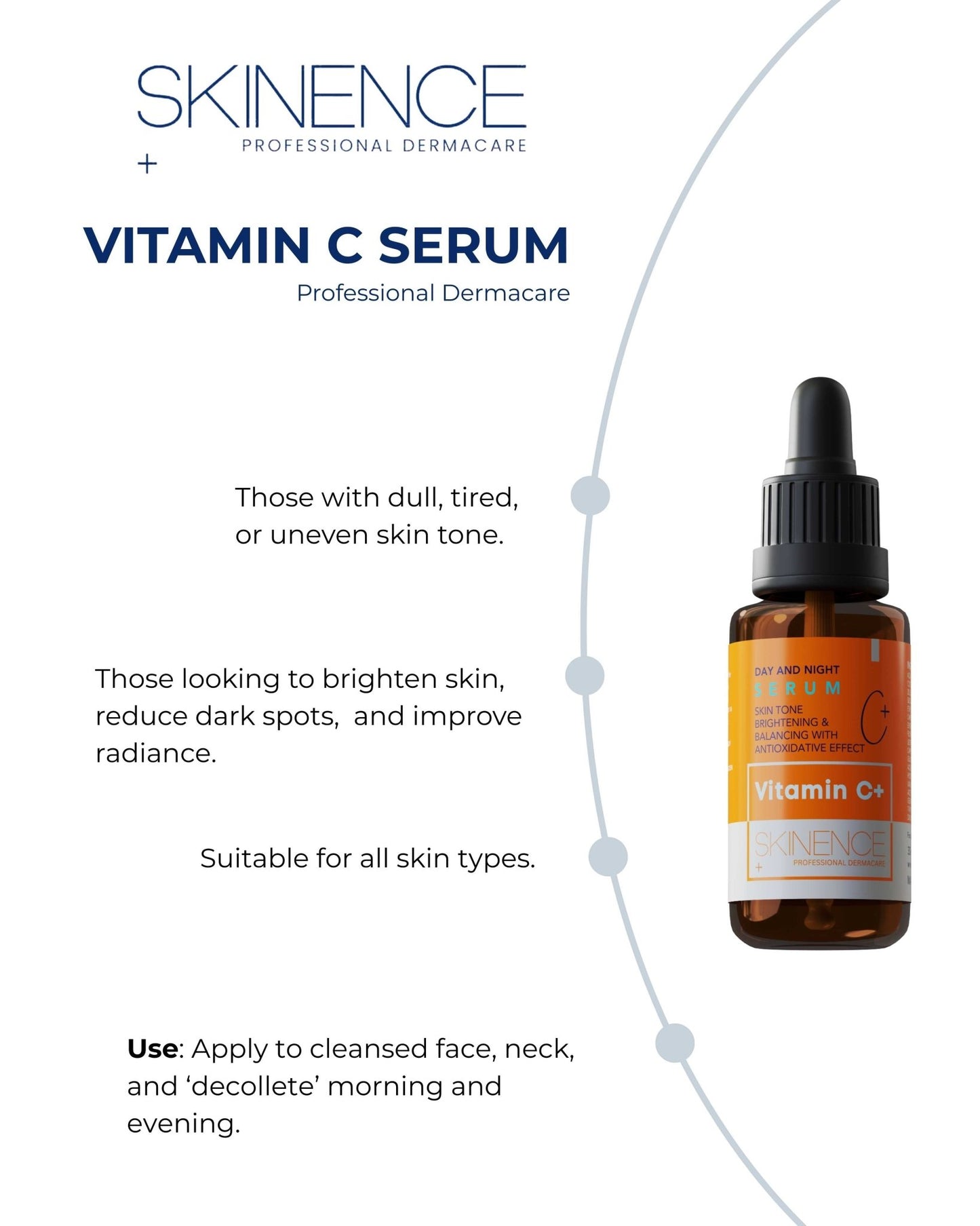 Vitamin C+ Brightening Serum - Skinence – Professional Dermacare