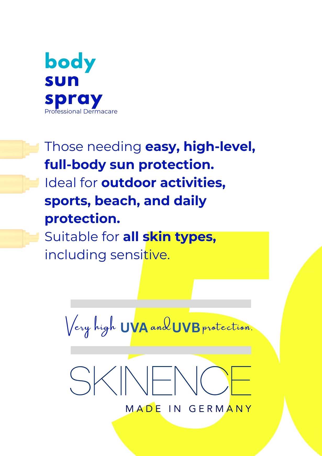 Body Sun Spray SPF 50+
