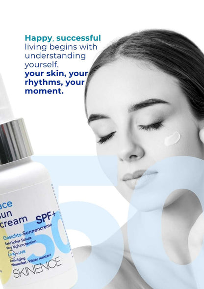 Face Sun Cream SPF 50+ - Skinence – Professional Dermacare