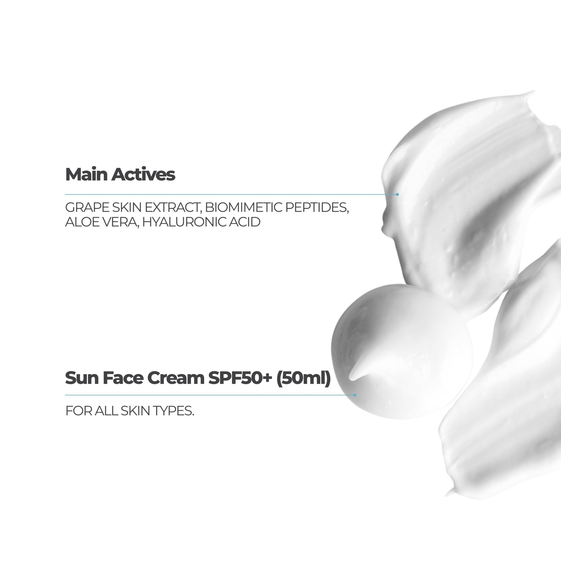 Face Sun Cream SPF 50+ - Skinence – Professional Dermacare