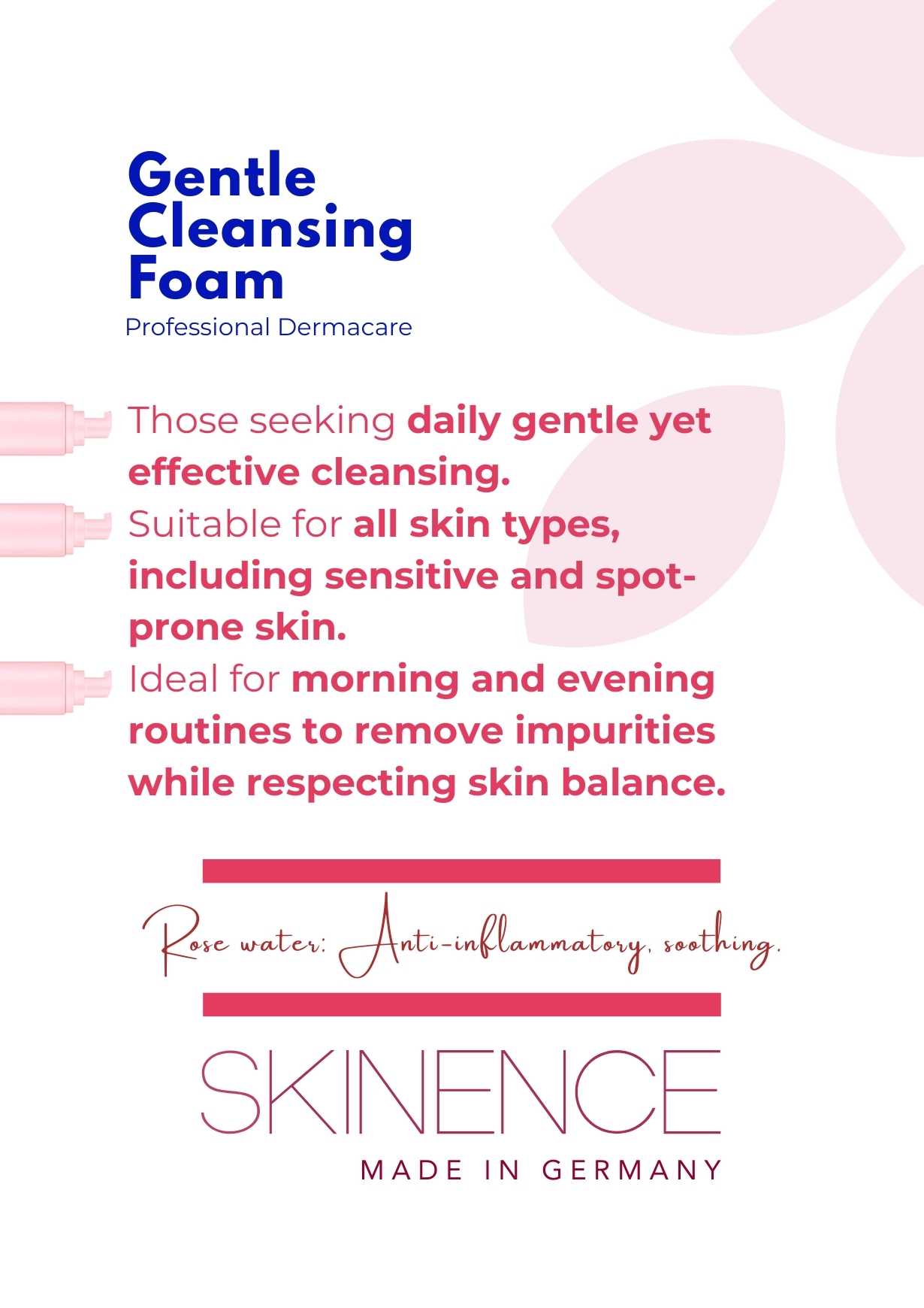 Gentle Cleansing Foam - Skinence – Professional Dermacare