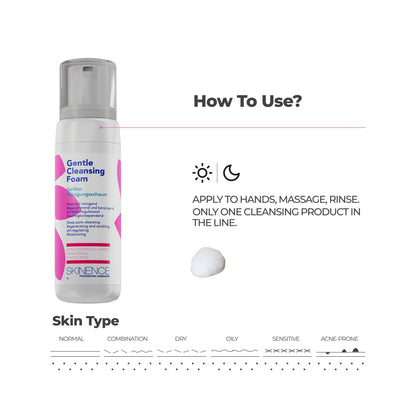 Gentle Cleansing Foam - Skinence – Professional Dermacare
