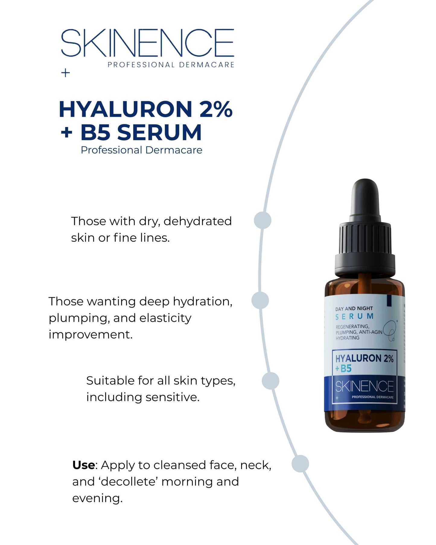 Hyaluron 2% + B5 Serum - Skinence – Professional Dermacare