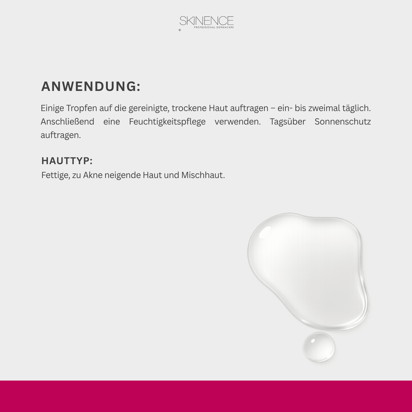 Niacinamide 10% + Zinc 1% Serum - Skinence – Professional Dermacare