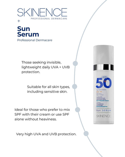 Sun Serum SPF 50+ - Skinence – Professional Dermacare